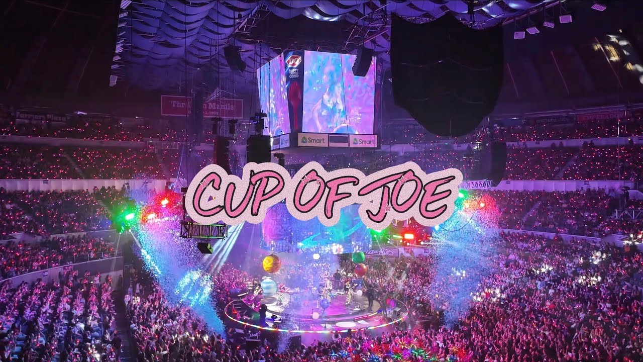 VLOG • Cup of Joe Stardust Concert Experience Day 1 🎶 ❤️💙🩷💚 | Filmed with DJI Osmo Pocket 3 🎥