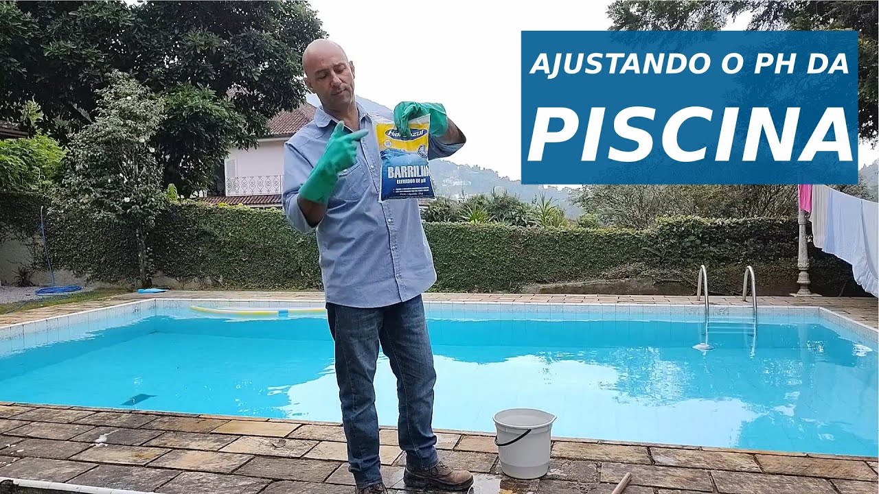 Ajustando o PH da Água da Piscina