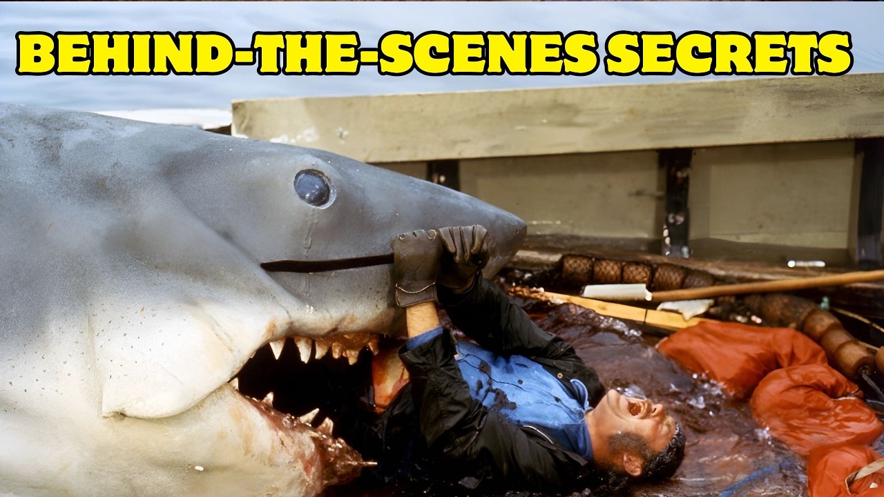 Rare Photos from the Set of *Jaws*: What Really Happened Behind the Scenes!