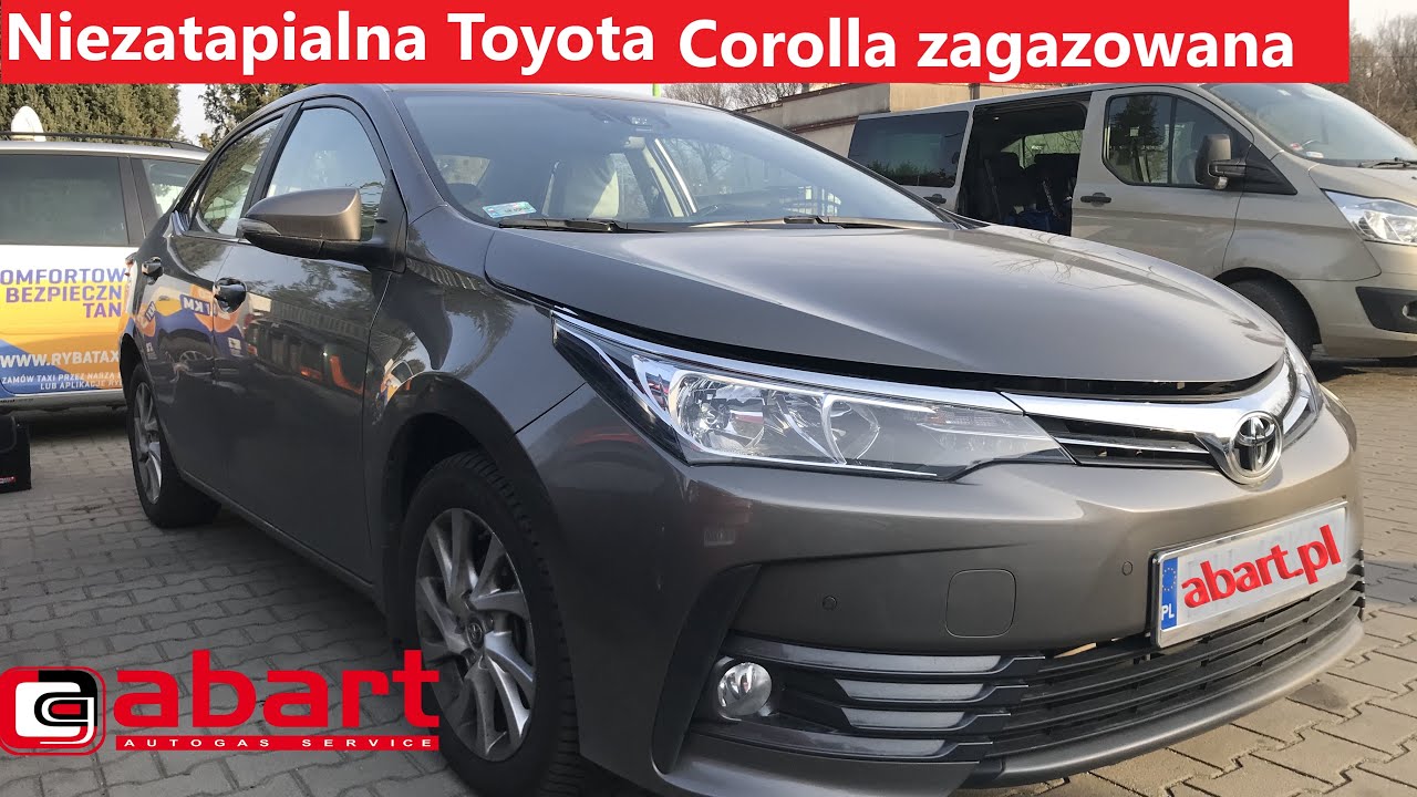 2 bestsellery w 1 aucie. Toyota Corolla 1.6 Valvematic z instalacją gazową BRC Sequent 32 z Abart