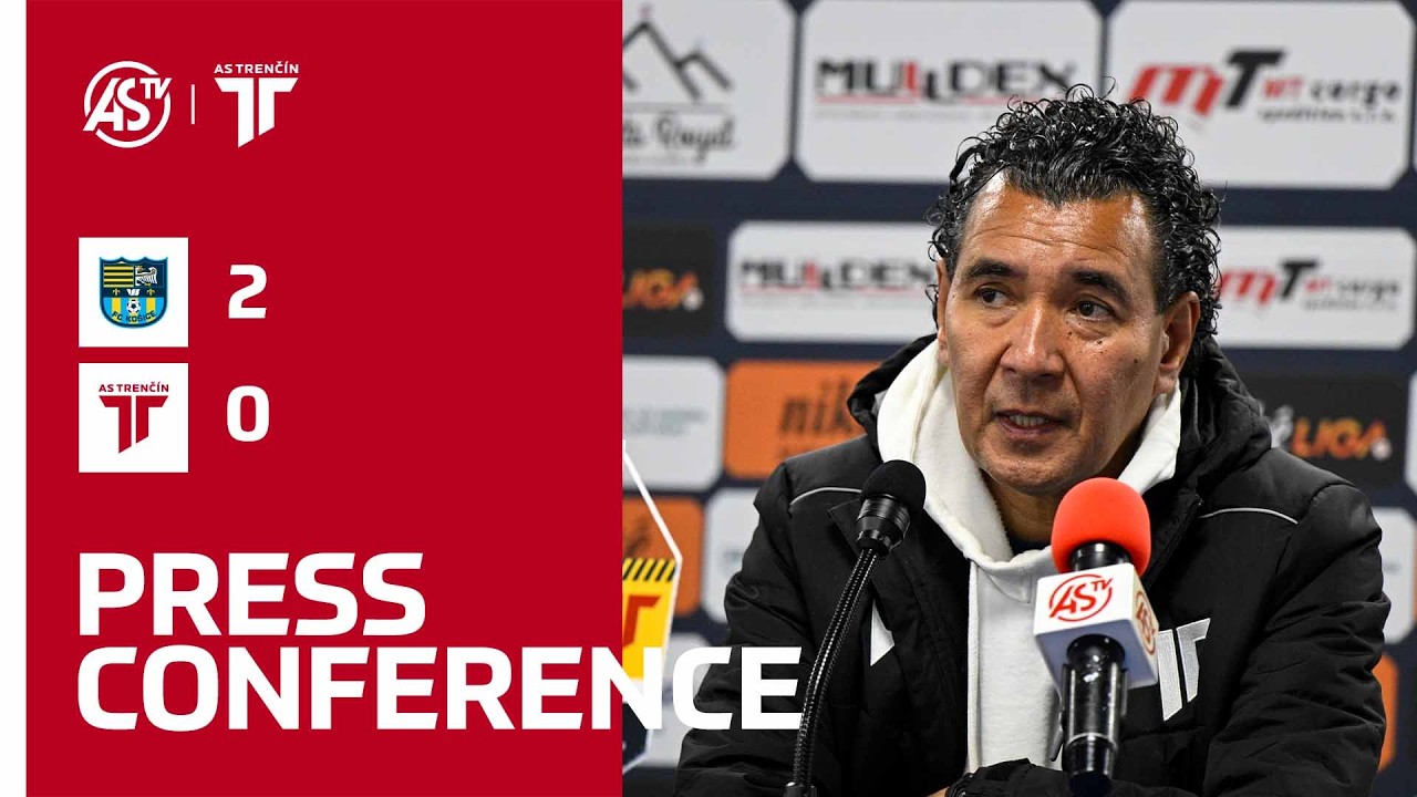 NIKÉ LIGA | Press conference | Ricardo Moniz | FC Košice - AS Trenčín 2:0 (1:0)