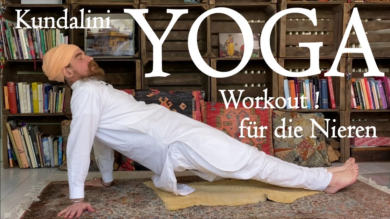 Yoga Workout für die Nieren - Kundalini Yoga (deutsch) mit Gong Meditation