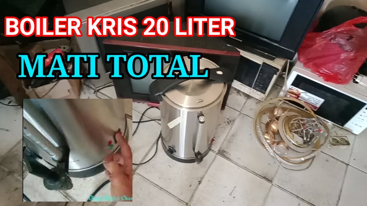 BOILER KRIS 20 LITER /MATI TOTAL #boiler