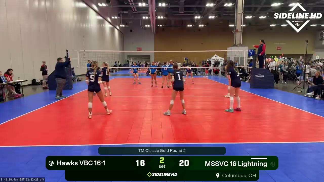 MSSVC 16 Lightning vs. Hawks VBC 16-1 (2026.02.22)