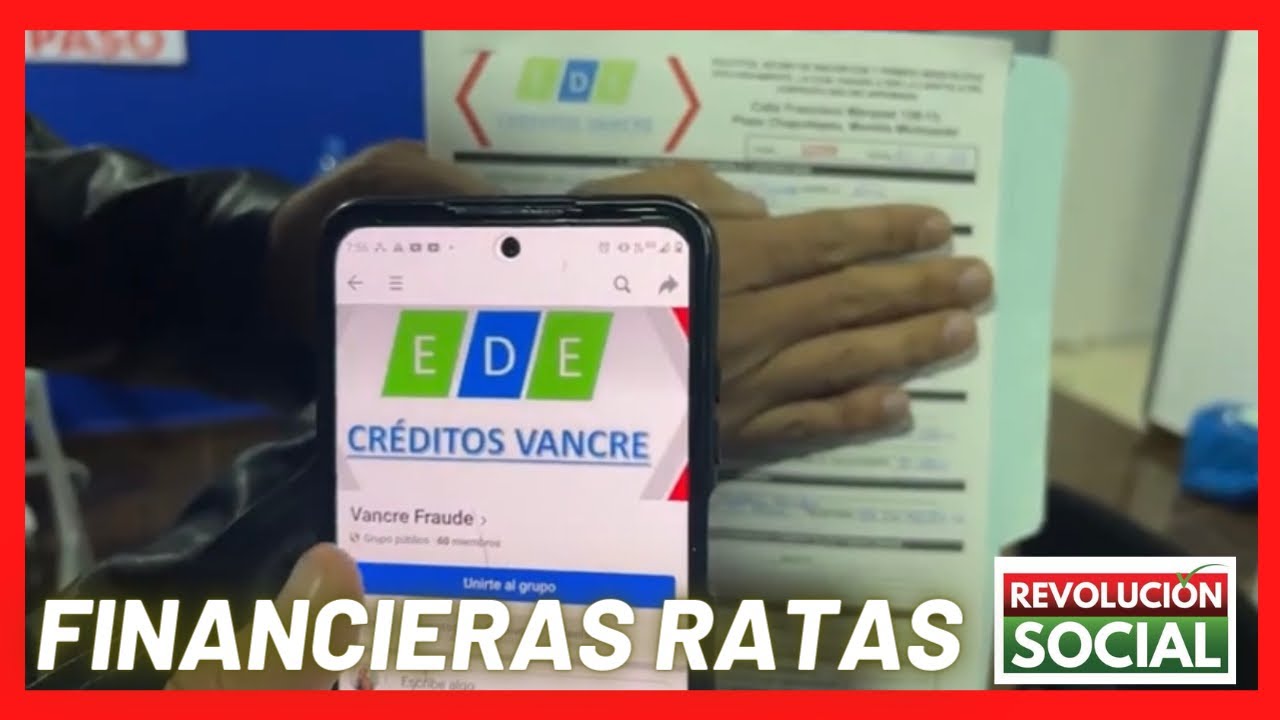 Encaramos a Financiera que R0BA a sus clientes.