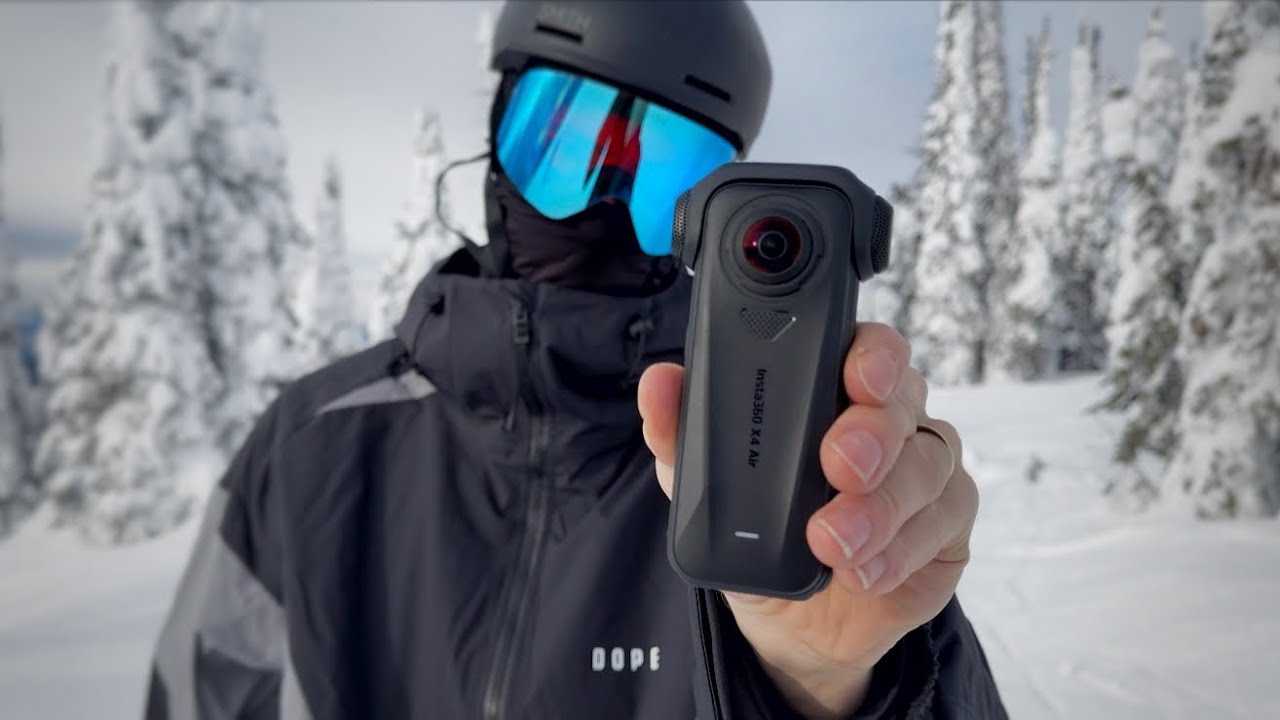 Najlepsza budżetowa kamera sportowa do jazdy na nartach w 2025 roku? (Insta360 X4 Air)
