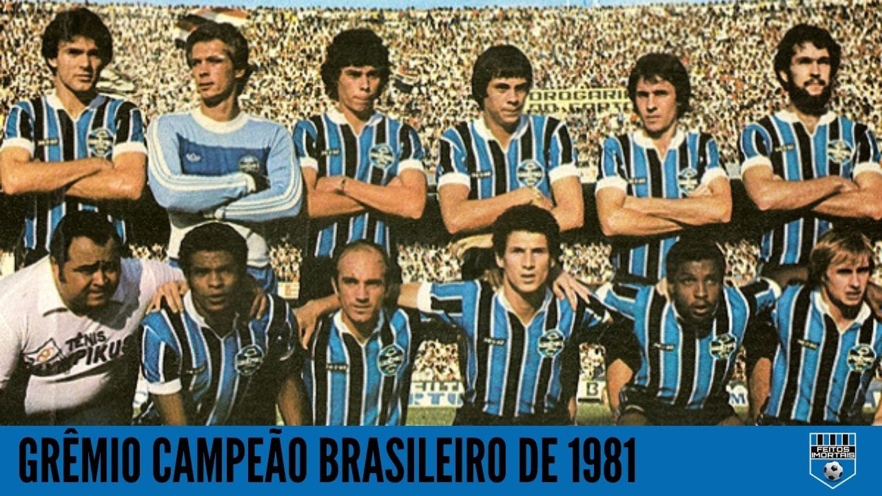 Trajetória para a História: A Campanha do Grêmio Campeão Brasileiro de 1981!