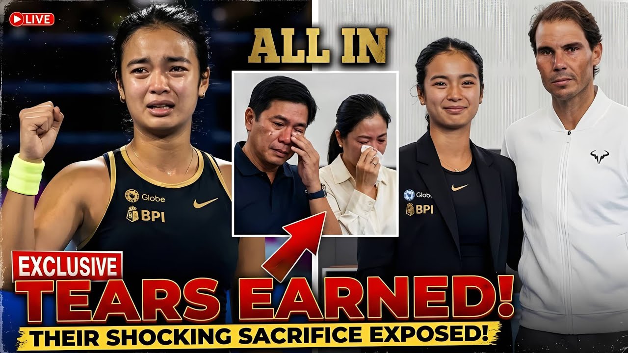 Alex Eala’s Emotional Breakdown: The Family Sacrifices Behind Tennis’s New Superstar