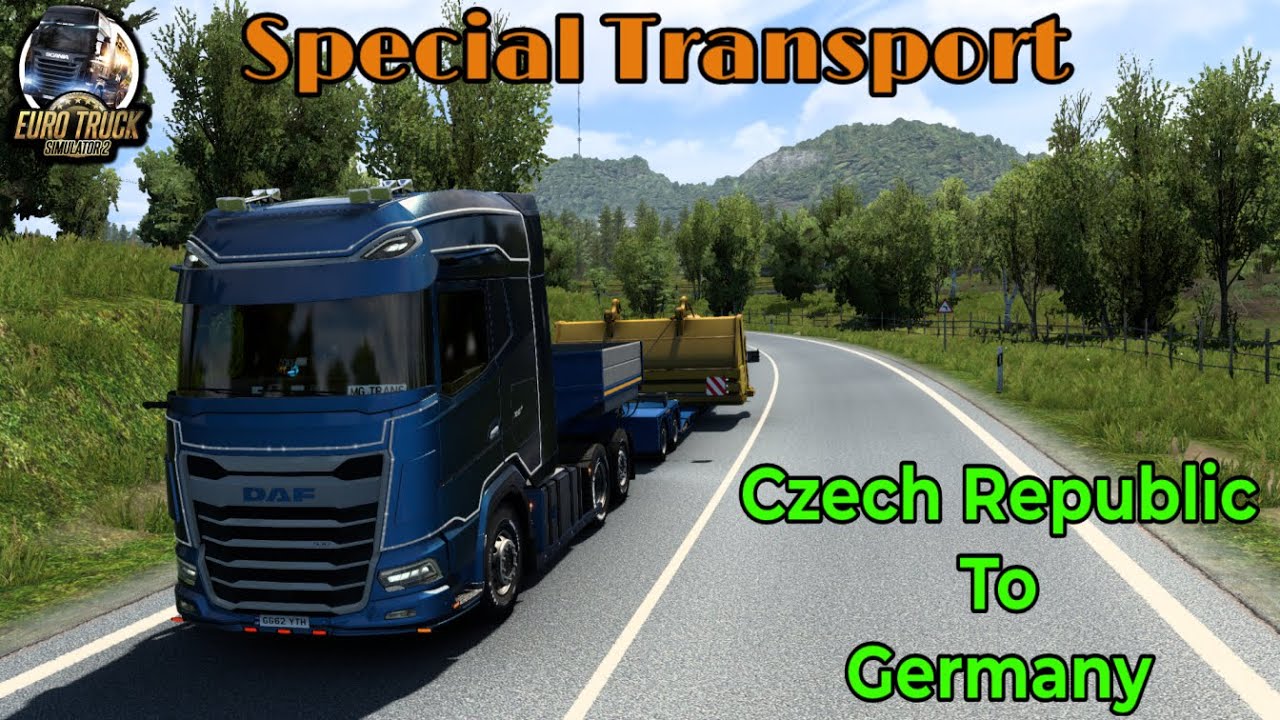 Czech Republic To Germay | Special Transport | ETS 2 | #ets2 #truck