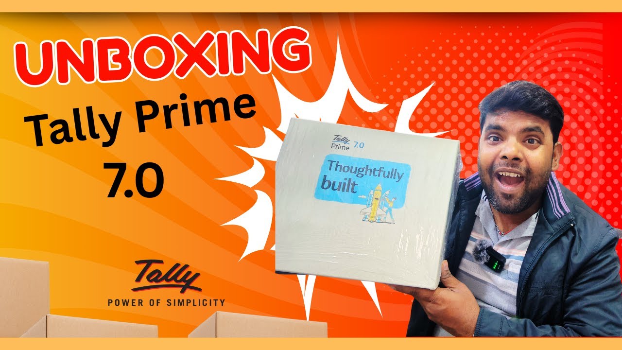 Tally Prime 7.0 Unboxing 🔥 | First Look at New Features & Updates