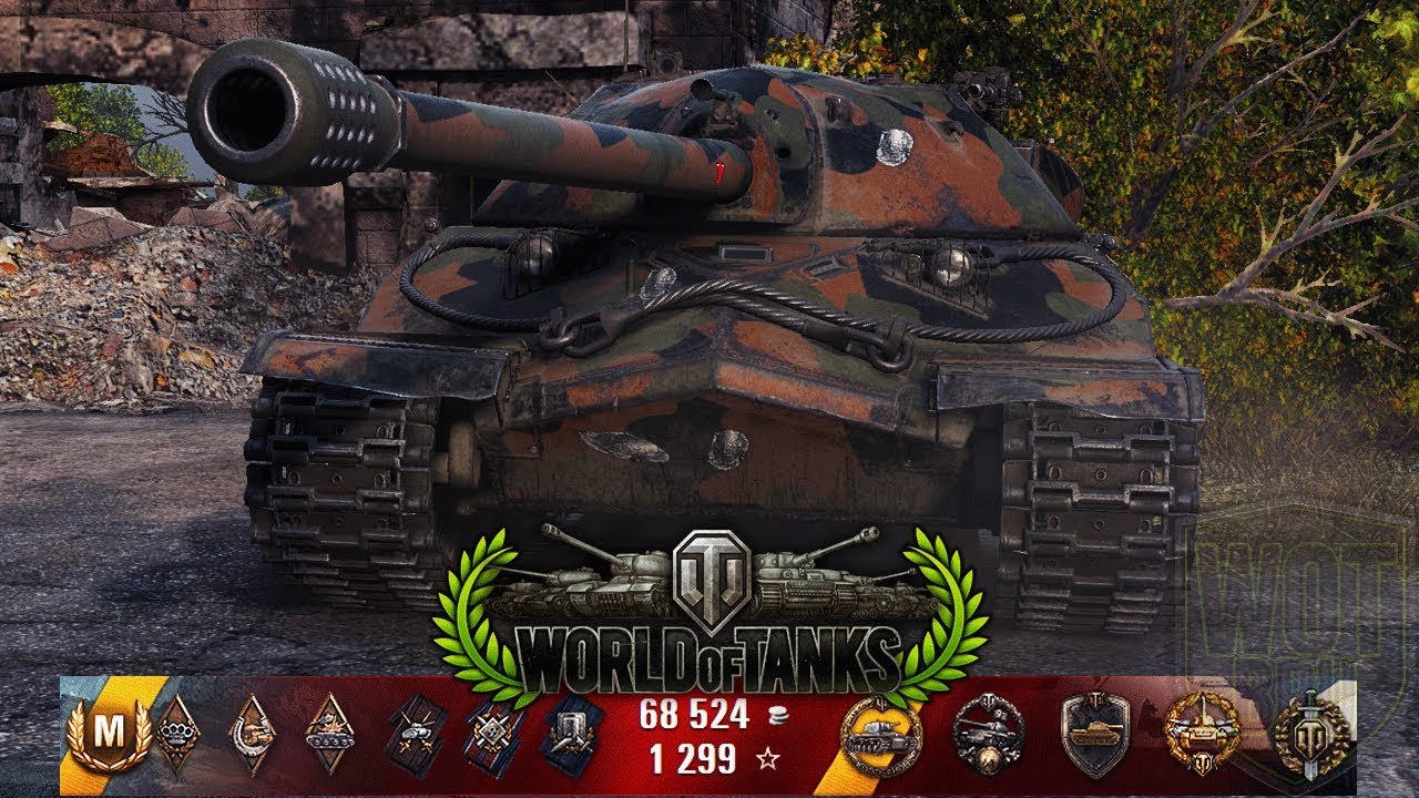 World of Tanks IS-7 - 1vs6 - 7 Kills - 7.3k Damage [Gameplay|HD]