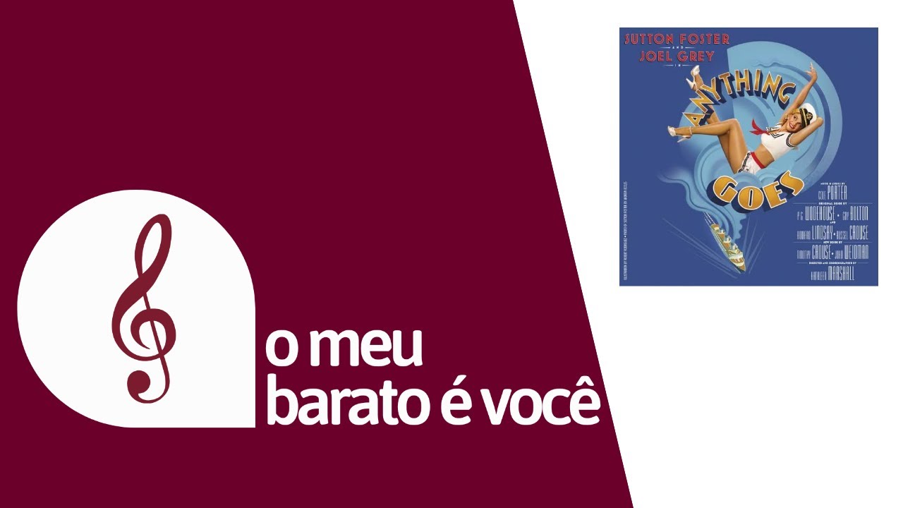 I Get A Kick Out Of You - Anything Goes (O Meu Barato É Você) [Karaoke]
