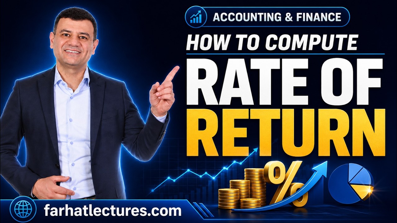 How to Compute The Rate of Return?  Simple explanation