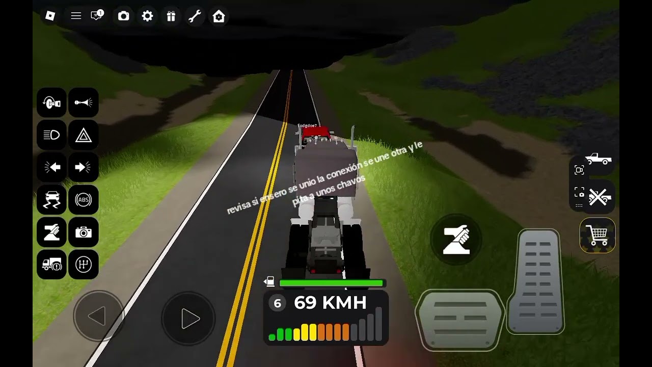 Tutorial de cómo poner el freno de motor en shouter muding roblox