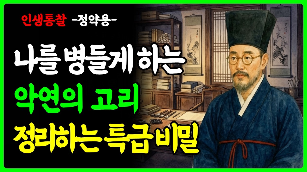 밤잠 못 드시나요? 정약용이 18년 유배에서 건진 말년 복의 비밀 3가지 ㅣ말년의 축복 ㅣ관계를 정리하는 결단 ㅣ 고독을 다루는 힘 ㅣ 입을 지키는 절제 ㅣ