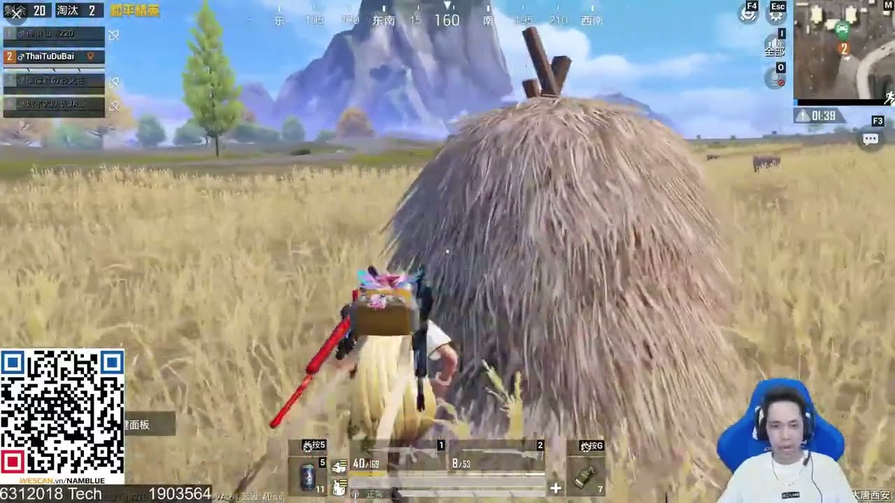 Nam Blue | KINH NGHIỆM CỦA NAM BLUE - CANH CHỜ CON MÒI LẤY TOP 1 | PUBG Mobile