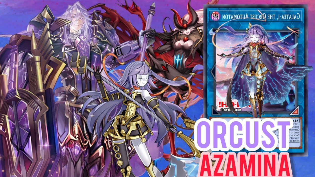 ORCUST AZAMINA DECK | REPLAYS 📼 + DECKLIST 📝 | EDOPro DUELS