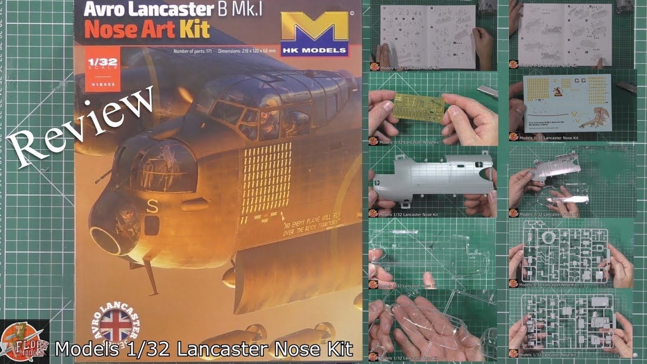 HK Models 1/32 Lancaster Nose Kit review