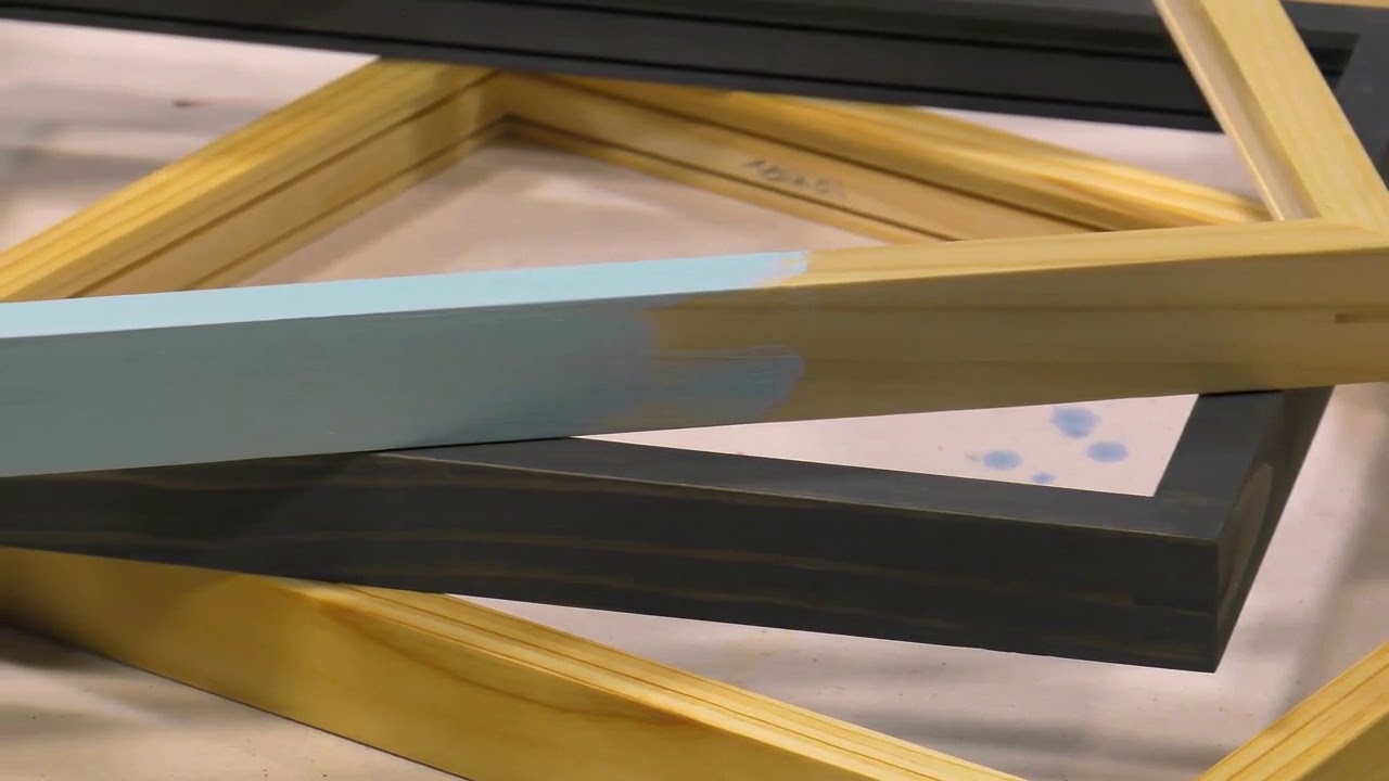 Ambiance Unfinished Gallery Deep Wood Frames Visual Commerce #2