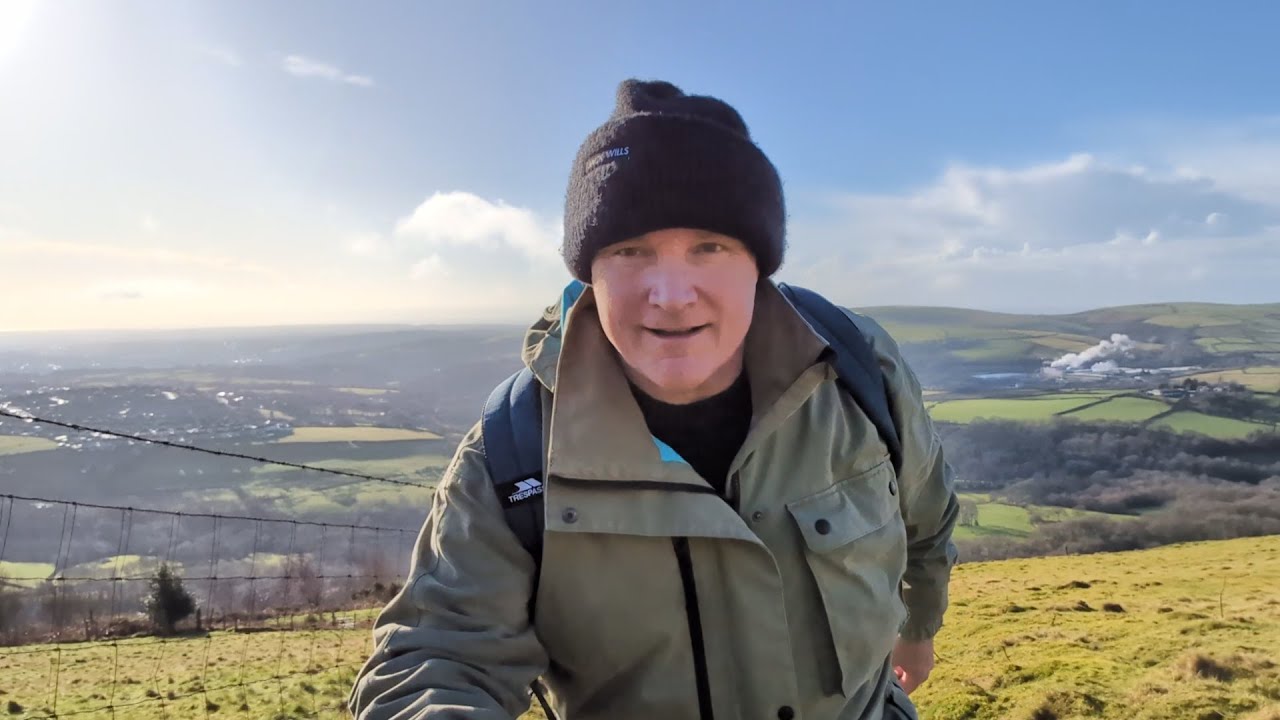 Hiking South Wales, this time above the Garw Valley, Bridgend.