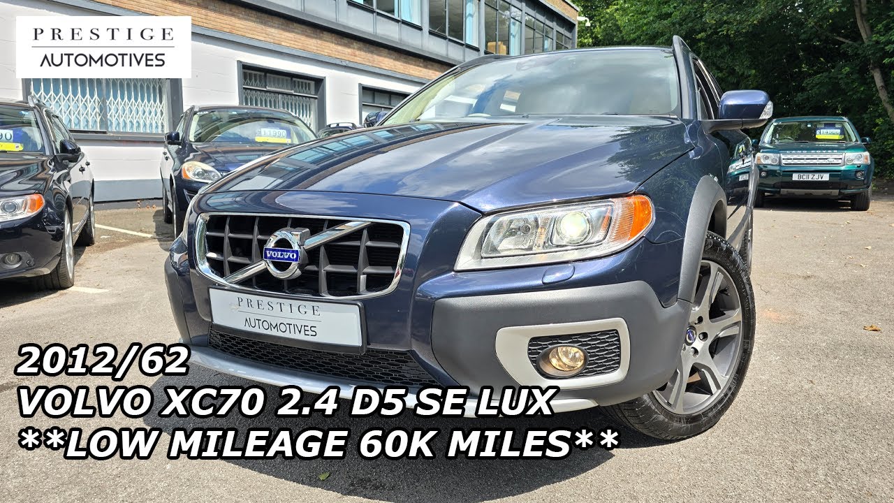 Volvo XC70 2.4 D5 SE Lux AWD Only 60k Miles - Video Presentation - Caspian Blue Ivory Leather