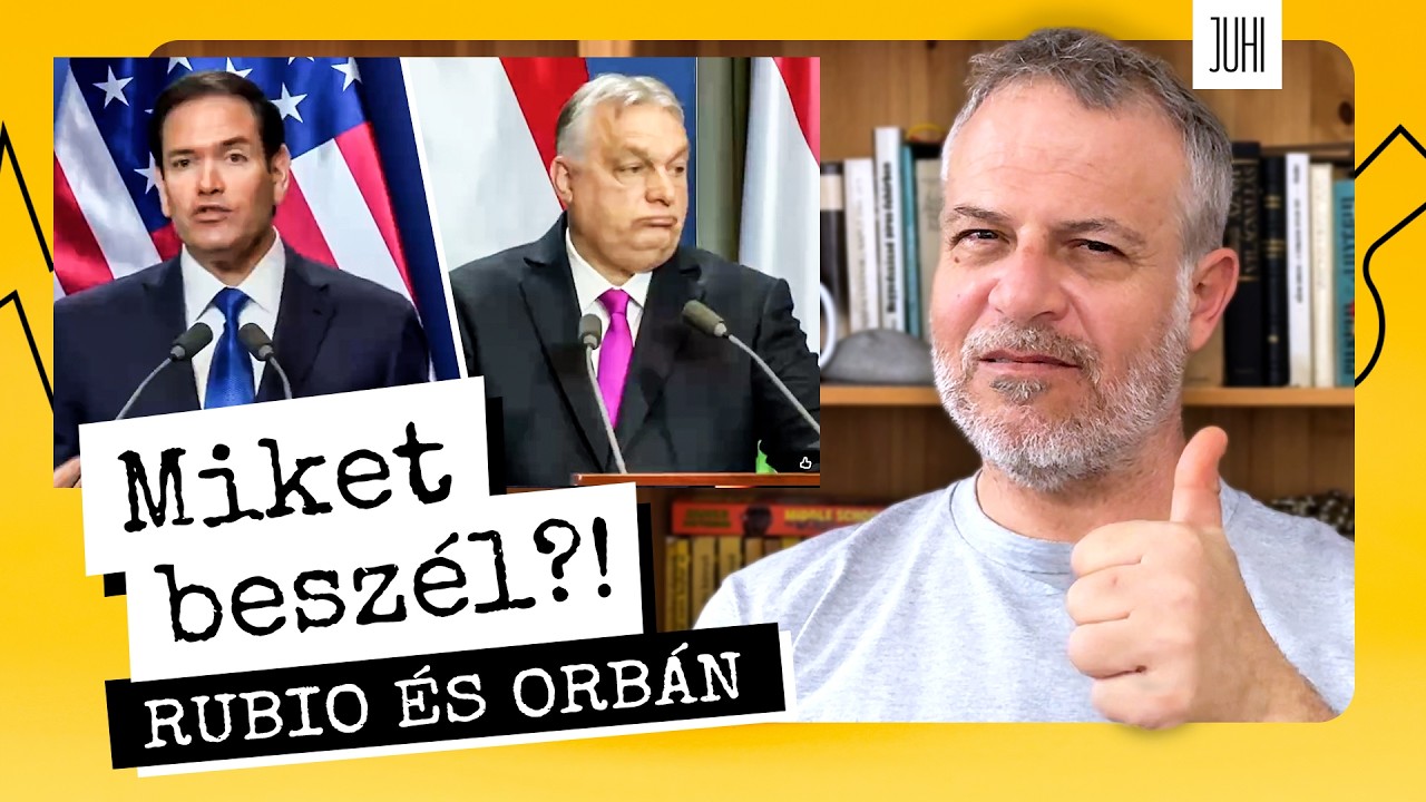 ORBÁN és RUBIO 😏 Trump pacsija elég lesz, Viktor? ✋🇺🇸