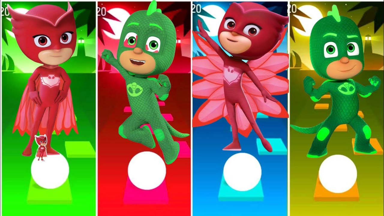 Pj mask vs pj mask prime vs pj mask heroes vs pj mask gekko Tilse hop Edm rush game. 