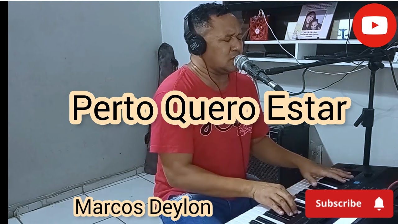 Perto Quero Estar/Marcos Deylon/Cover-Toque No Altar