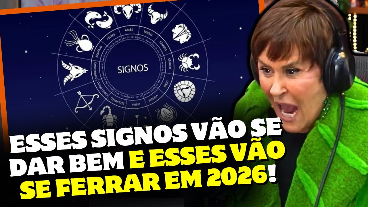 Marcia Sensitiva faz PREVISÕES de TODOS OS SIGNOS PARA 2026! | PodcatsDelas Cortes
