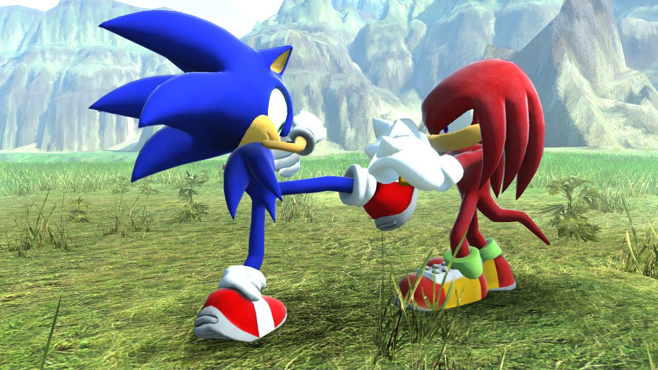 Overgrowth • Sonic vs Knuckles vs Shadow (Impressive Ragdolls and Fights)