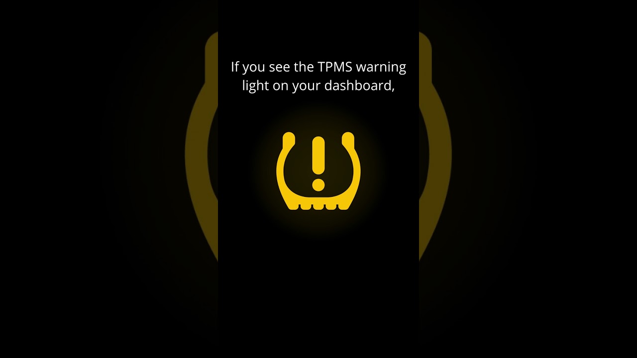 TPMS Sensor Warning Light
