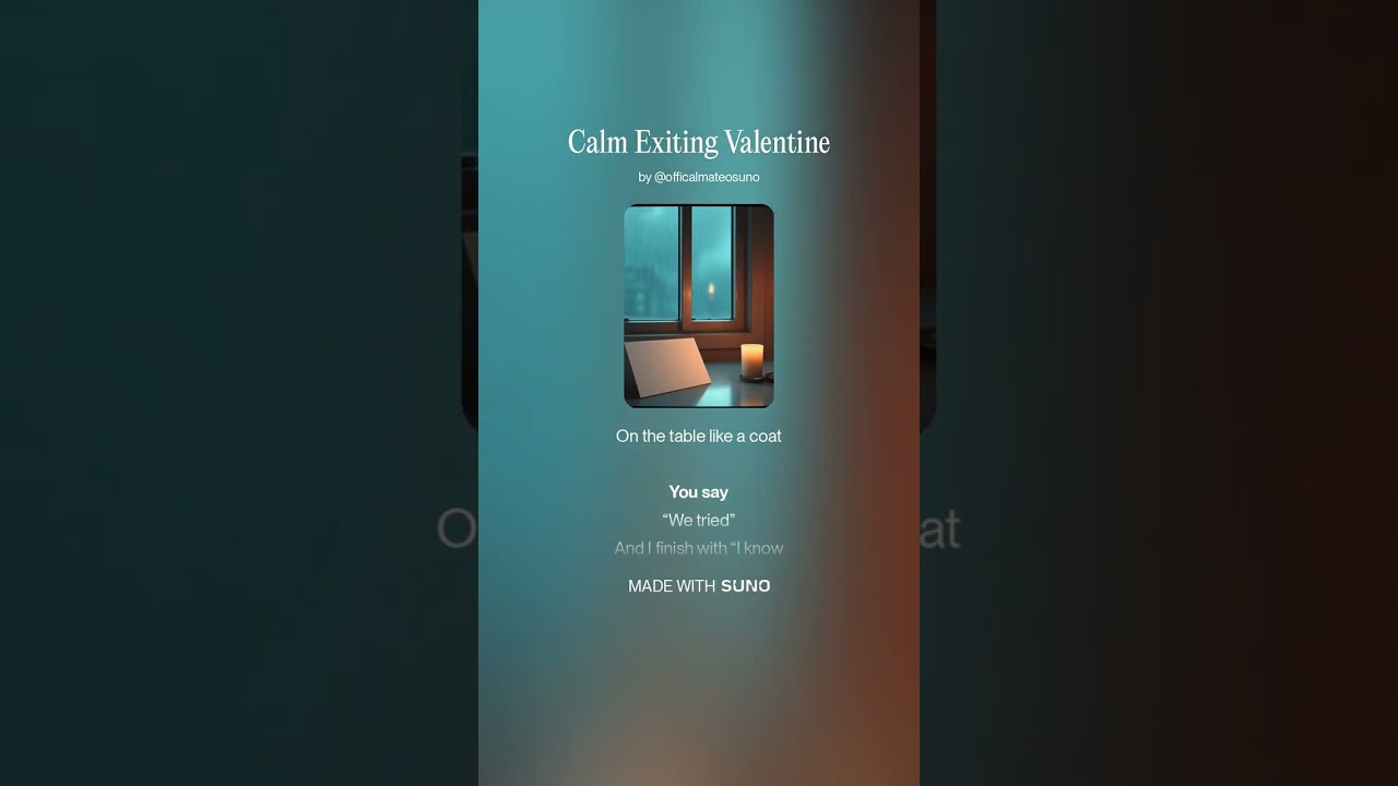 Calm Exiting Valentine (OFFICAL MUSIC VIDEO)