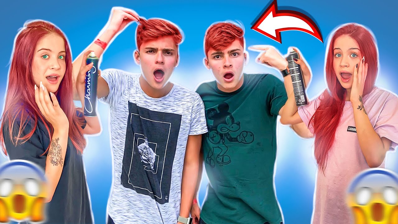 PINTAMOS O CABELO DOS NOSSOS CRUSHES DE VERMELHO!!