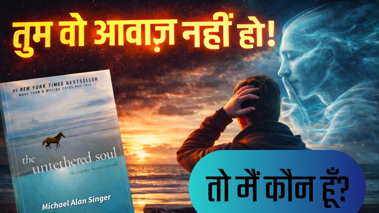 तुम वो आवाज़ नहीं हो! | The Untethered Soul Book Summary in Hindi |