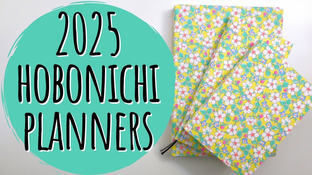 2025 Hobonichi Planner Haul & How I May Use Them | Chatty - Grab a Coffee and Let's Chat!