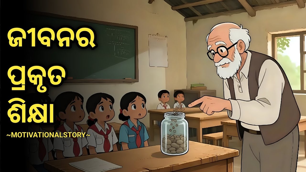  odia motivational story || ଜୀବନର ପ୍ରକୃତ ଶିକ୍ଷା || best motivational speech in Odia 