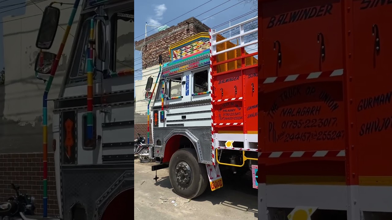 TATA 1923 READY UNDERLOAD TRUCK BODY❤️Finish Work#viral#ytshorts#truckbodybuilders#youtubeshorts