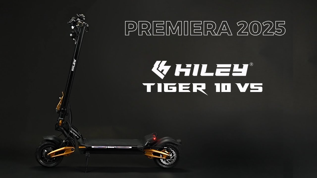 ⚡PREMIERA 2025 | NOWA wodoodporna hulajnoga elektryczna Hiley Tiger 10 V5!