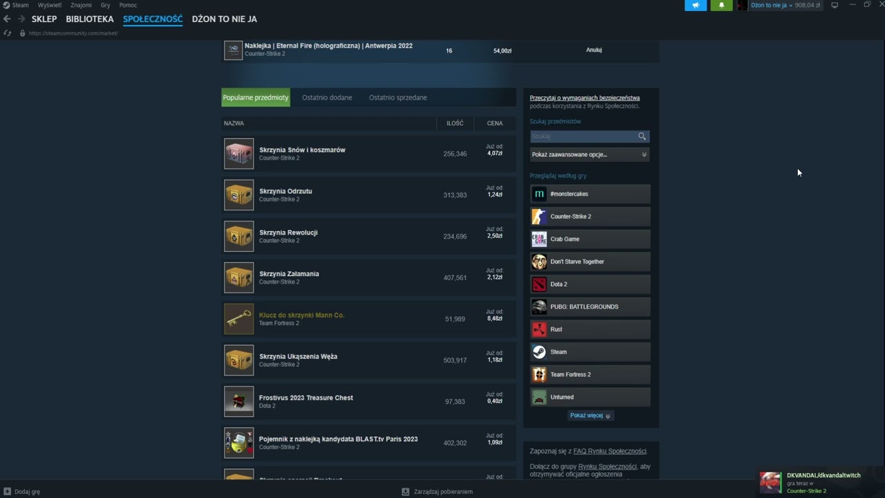 Jak zacząć inwestowanie na rynku steam? (podstawy podstaw)