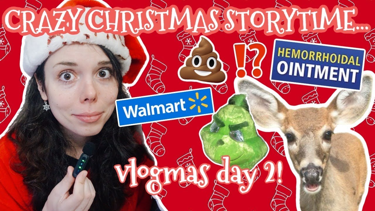 A CRAZY CHRISTMAS STORYTIME! [VLOGMAS DAY 2!]
