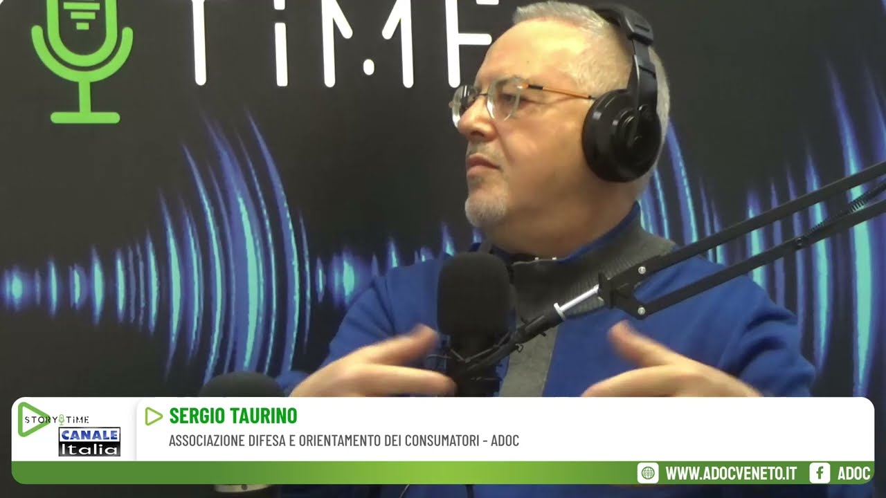Video intervista al Presidente Adoc Veneto dr. Sergio Taurino