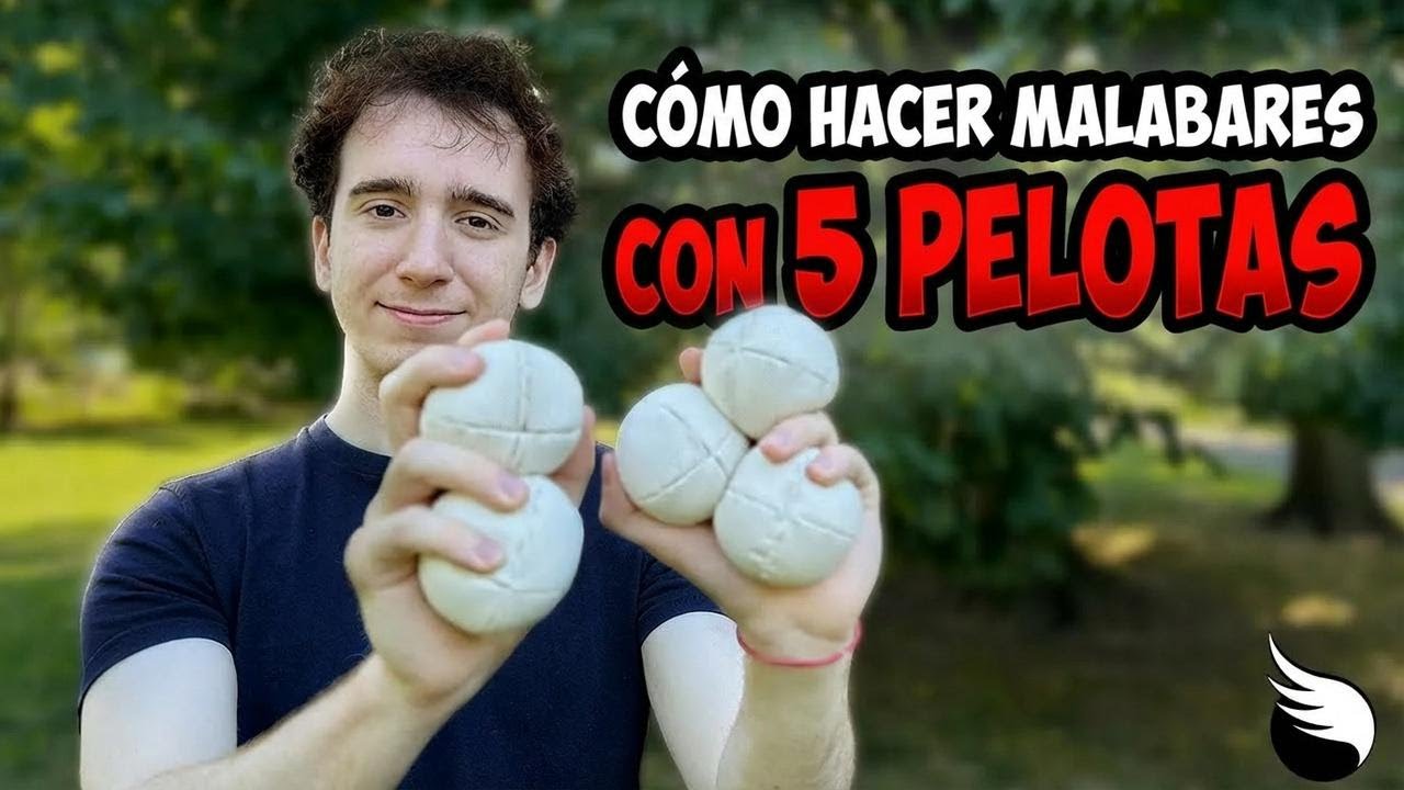 El mejor tutorial para aprender a hacer malabares con 5 pelotas