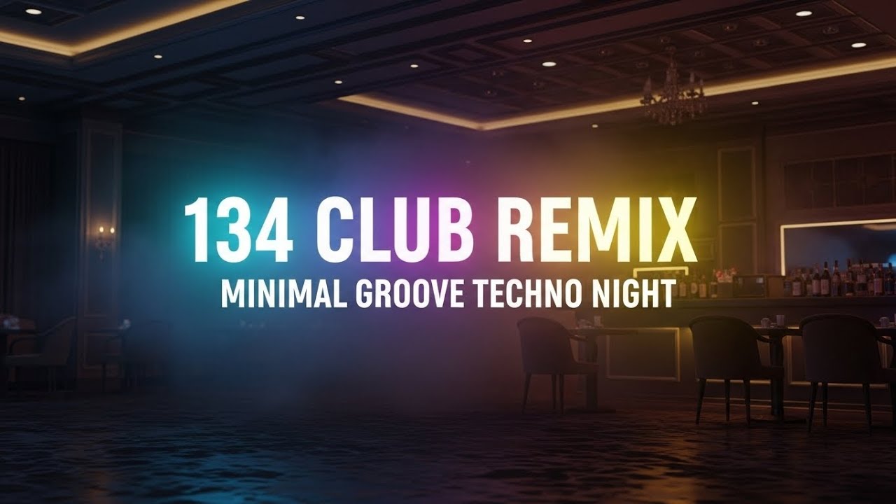 Peak-Time Groove Techno Afterhours | Casino Lounge Party Remix 134 BPM