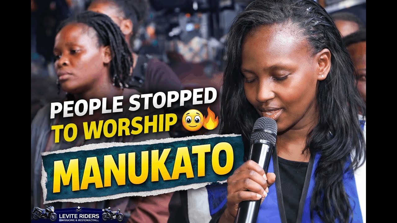 Manukato Cover Worship at Luthuli Avenue Nairobi | Shanice Kahai Street Worship