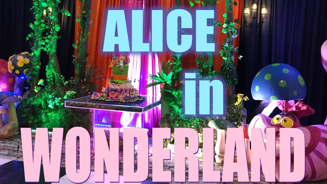 Alice in Wonderland Theme - Quinceanera Decorations for Party/Event