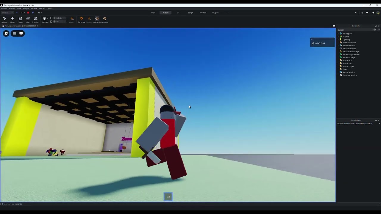 The Legend of assasin version muy alpha (Brayan Animations)