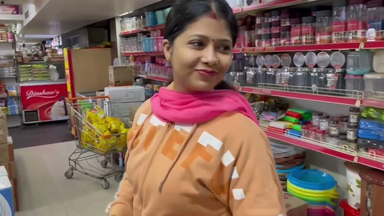 Grocery shopping 🛍️ First day in Ranchi