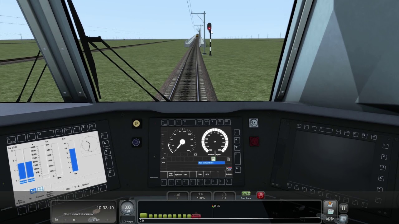 Traxx 186 Tutorial 5: ETCS Passing Red Lights