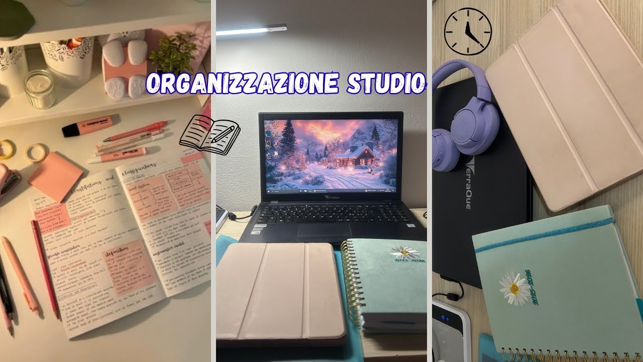 VLOG: organizzo lo studio per i miei esami