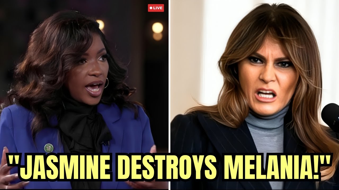 Melania Trump COLLAPSES After Jasmine Crockett Drops THIS BOMBSHELL!